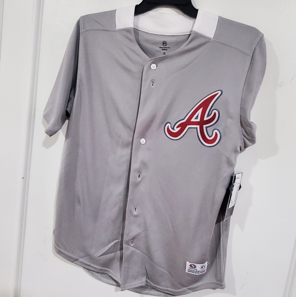 True Fan White Baseball Jersey